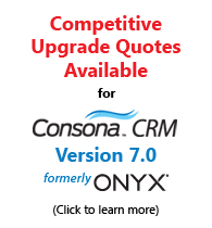 Upgrade to Consona CRM v7.0